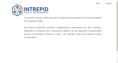 Desktop Screenshot of intrepid-equity.com